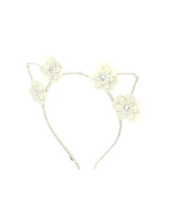 FLOWER EARS HEADBAND