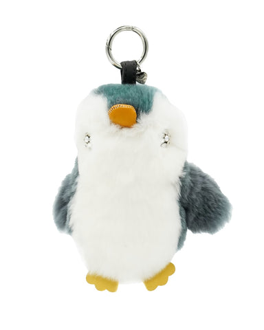 PENGUIN FUR KEYCHAIN