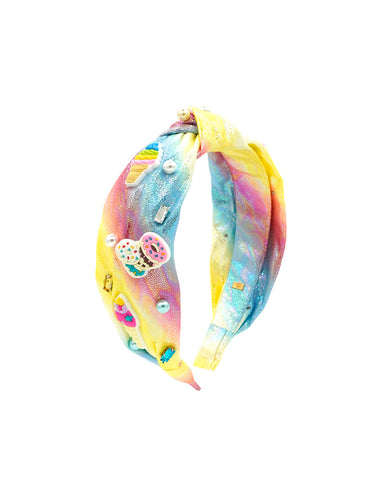 TYE DYE CHARM HEADBAND