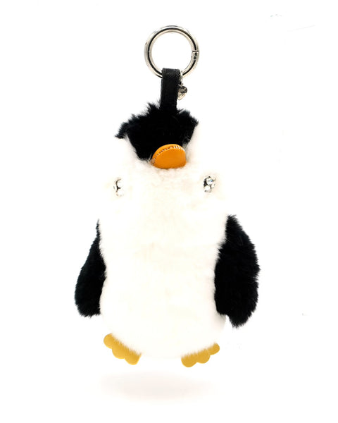 PENGUIN FUR KEYCHAIN