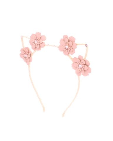 FLOWER EARS HEADBAND