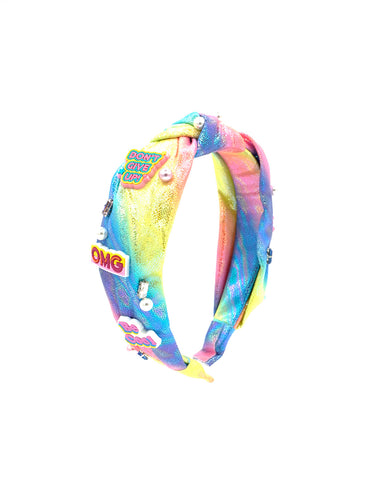 TYE DYE CHARM HEADBAND