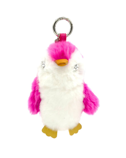 PENGUIN FUR KEYCHAIN