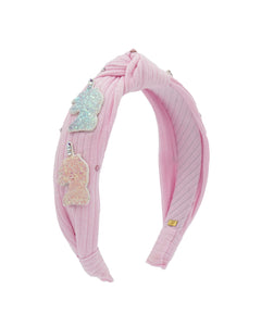 UNICORN COTTON RIBBED HEADBAND