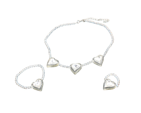 HEART 3 PIECE JEWELRY SET