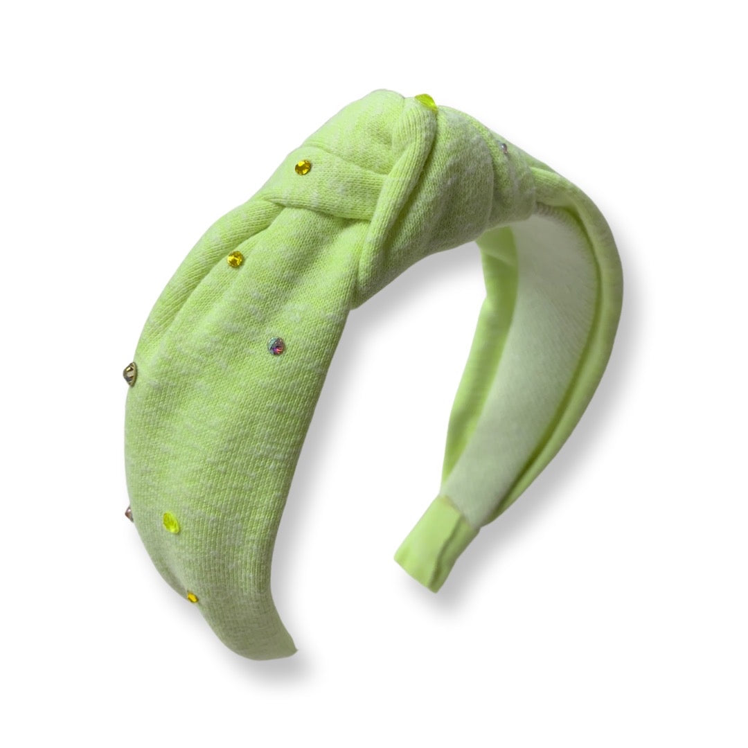 SWEATSHIRT KNOT HEADBAND