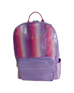 GALAXY RAINBOW PURPLE BACKPACK