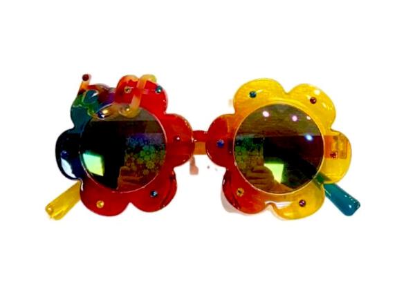 BFF Rainbow Flower SUNGLASSES